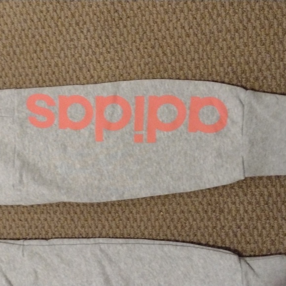 Adidas Women's Grey Sweatpants - Picture 2 of 9